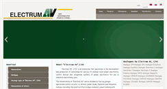 Desktop Screenshot of electrum-av.com
